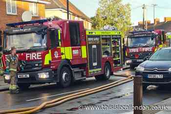 Dagenham fire: Smoke spotted billowing above Broad Street