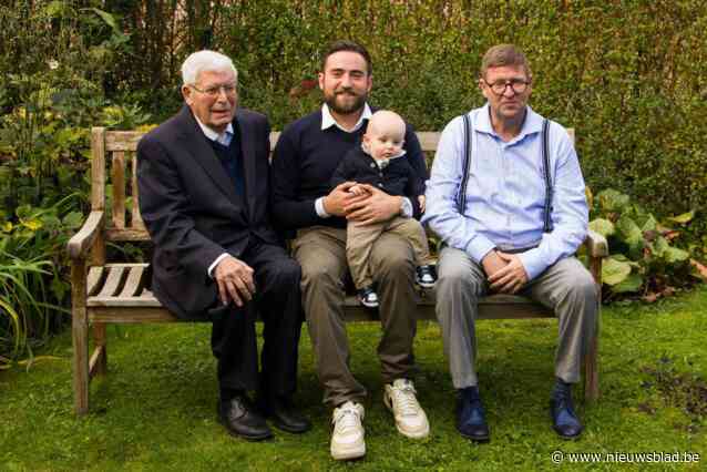 Baby Louis maakt viergeslacht compleet