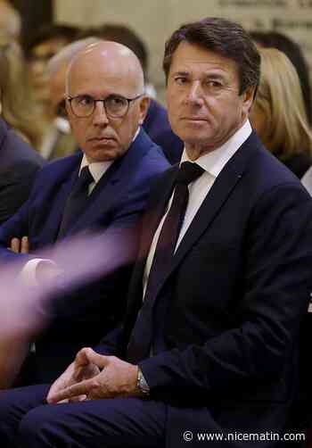 Dans un courrier virulent, Éric Ciotti invite Christian Estrosi à débattre publiquement