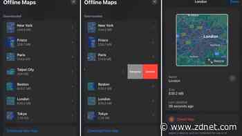 How to download maps on your iPhone to use them offline