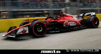 Sonderdesign für Las Vegas: Ferrari mit weißem Heckflügel