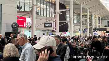 Regular operations resuming at Pearson after arriving passengers used 'wrong door'