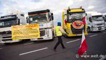 Grenzübergänge zur Ukraine aus Protest blockiert – 20.000 Fahrzeuge stecken fest