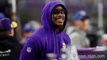 Vikes' Jefferson won't play until hammy is 100%