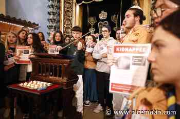 Vingt bougies allumées en hommage aux "suppliciés" d’Israël ce jeudi à Nice