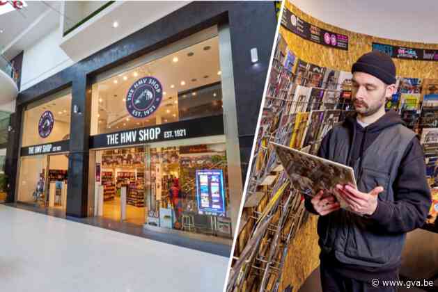 Waarom legendarische Britse muziekwinkel HMV in Wijnegem Shopping Center aan Europese veroveringstocht begint