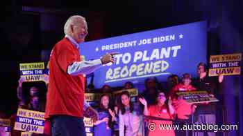 Biden backs Tesla, Toyota unionization, celebrates deal that saved Belvidere plant