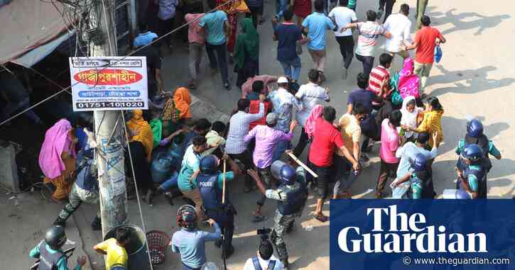 Bangladeshi woman killed after police open fire on protesting garment workers