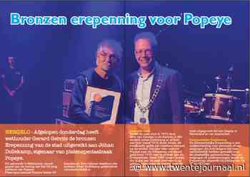 Bronzen erepenning voor Popeye