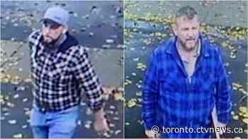 Toronto police looking for two suspects involved in alleged roofing scam