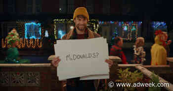 Even Santa Needs a Break From Christmas in McDonald’s Ad