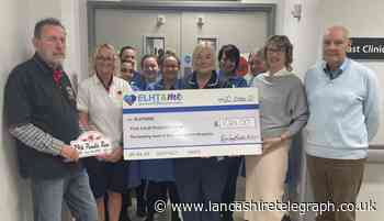 MG Owners Club donate £1,024 in memory of Lesley Stewart