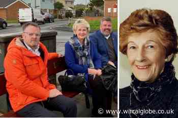 Memorial bench installed for Wirral councillor Kate Wood