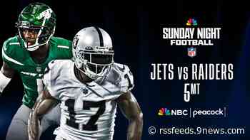 How to watch Jets vs. Raiders on 'Sunday Night Football' on NBC