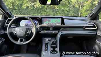 2024 Toyota Crown Interior Review: It's nice, but not royally nice