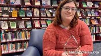 Barrie's Serena McGovern receives Children and Youth Librarian of the Year award