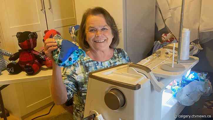 'Something that's very memorable': Calgary woman creates customized bereavement bears