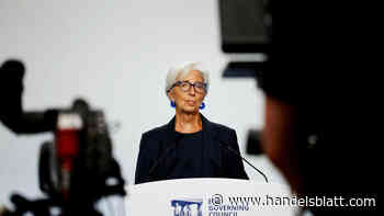 Geldpolitik: Lagarde sieht EZB auf Kurs in Richtung Inflationsziel