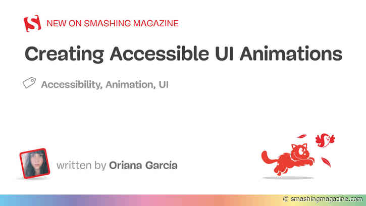 Creating Accessible UI Animations