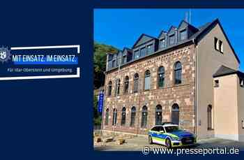 POL-PDTR: Temporäre Sperrung der B422/ Hauptstraße am 11. November