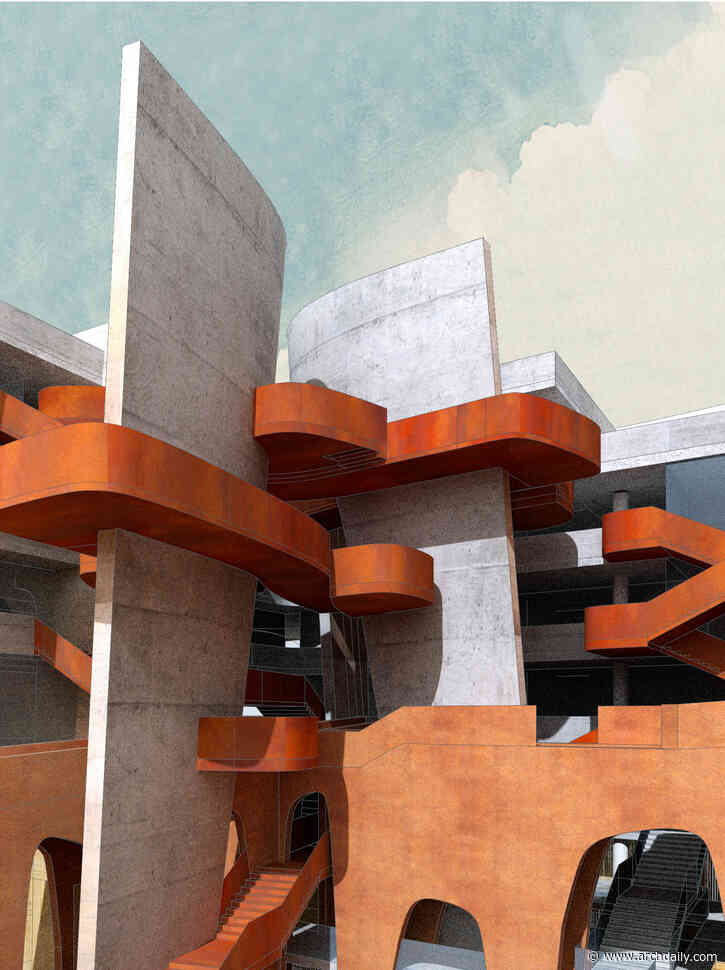 CRAB Studio Reveals Design for the BRIJ Cultural Centre Project in New Delhi, India