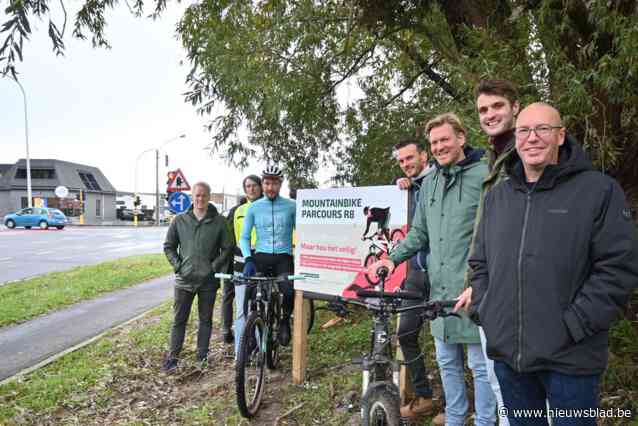Middenberm R8 wordt mountainbike parcours van 3 km: “Geen probleem volgens AWV zolang doortrekkingswerken niet uitgevoerd worden”