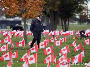 Planting 1,000 flags to remember, honour those who served