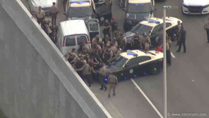 Police identify 4 suspects arrested in police chase involving U-Haul van on Turnpike in Miami-Dade