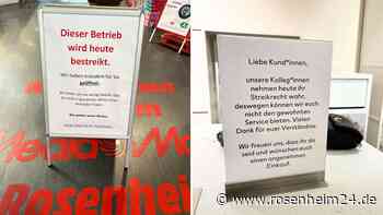 Streik bei H&M, Media Markt und Kaufland in Rosenheim: Bitter für die Kunden?