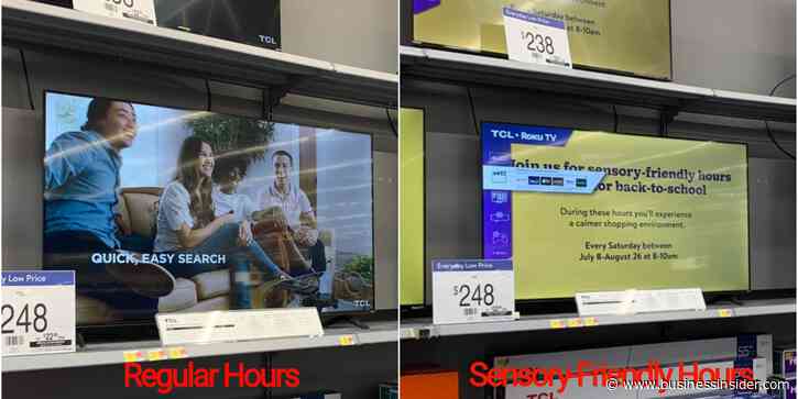Starting today, your local Walmart will look slightly different inside during the mornings
