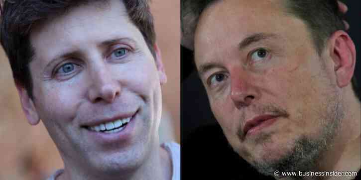 Sam Altman just roasted Elon Musk's new 'Grok' AI chatbot, calling it 'cringey boomer humor'