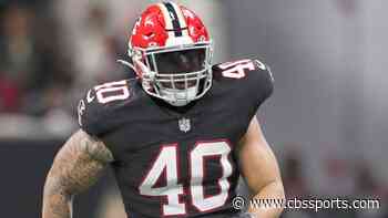 Falcons' Keith Smith says he won appeal to rescind $87K fine for illegal use of helmet, avoids massive penalty