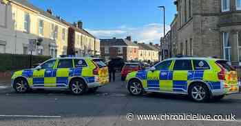 Four arrested as armed police descend on North Shields street after disturbance