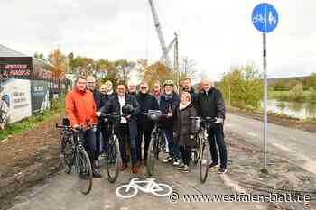 Bad Oeynhausen: zweiter Abschnitt auf Weserradweg freigegeben