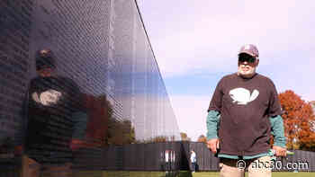 Volunteers, vets who lost loved ones help to bring 'The Wall That Heals' to community