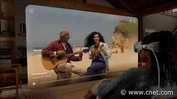 CNET Editor Reacts to Vision Pro Spatial Video video     - CNET