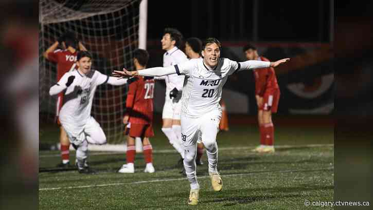 MRU Cougars men's soccer team continues magic run with 1-0 victory over York in U Sports national quarter-final