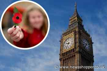 London Met Office London for Remembrance Day weekend