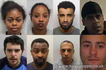 The faces of south London criminals jailed in November so far