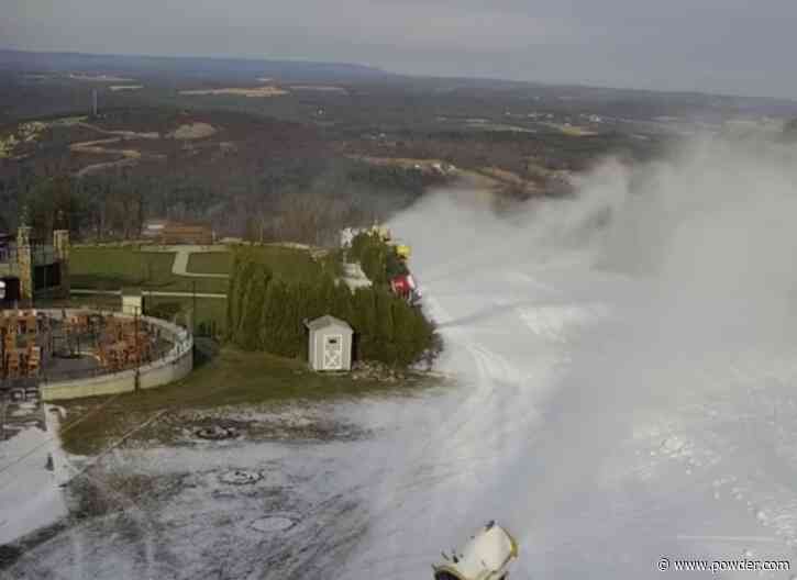 Pennsylvania's Largest Ski Resort Announces Opening Day