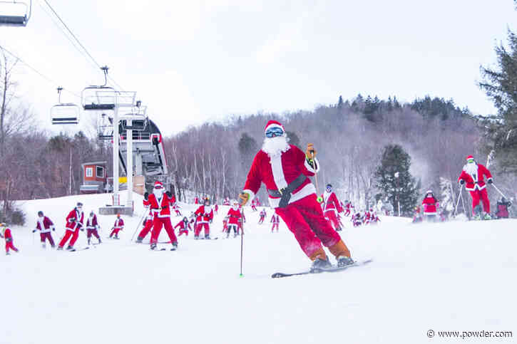 250+ Skiing Santas Are Coming To A Maine Resort
