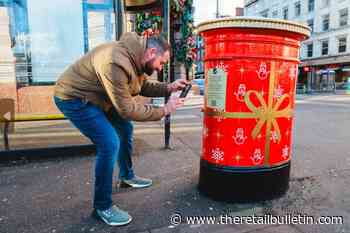 Royal Mail brings singing Christmas postboxes to four UK cities
