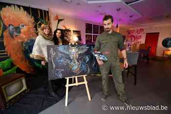 Pop-up kunstgalerie djø brengt leven in Leuvensestraat