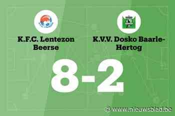 Lentezon B beëindigt reeks nederlagen met zege op Dosko