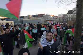 Opnieuw solidariteitsactie voor Palestijnse volk in Antwerpen