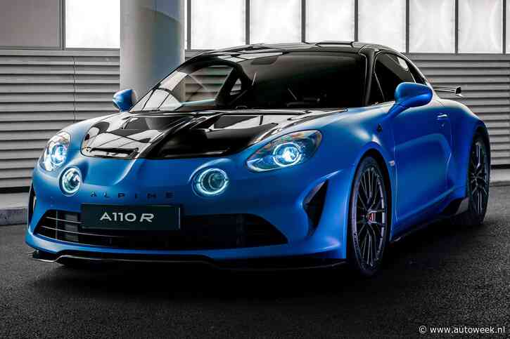 Alpine A110 aangescherpt voor 2024