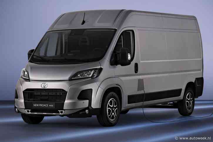 Toyota ProAce Max: 420 kilometer uit 110 kWh