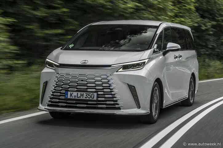 Europese vraag Lexus LM vijf keer zo hoog als verwacht