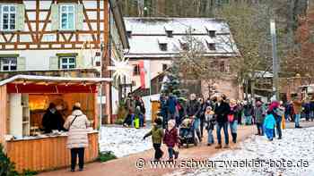 Weihnachtsmarkt Wildberg: Historische Klosteranlage lockt mit besonderem Flair