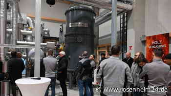 Einweihung der Holzvergaser-Anlage: Warum die Rosenheimer Stadtwerke Geschichte schreiben